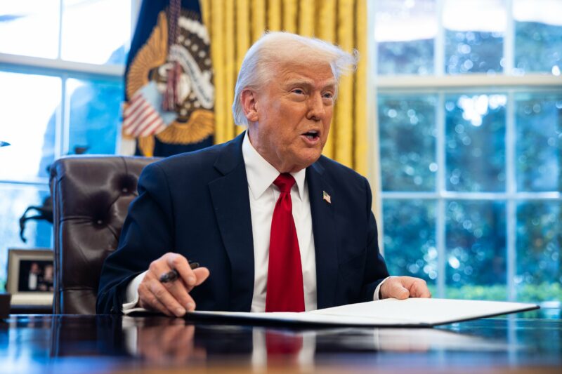 “Ich scherze nicht”: Trump untermauert Ambitionen auf dritte Amtszeit