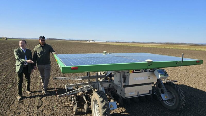 Innovative Landwirtschaft im Burgenland: Mein Kollege, der Feldroboter