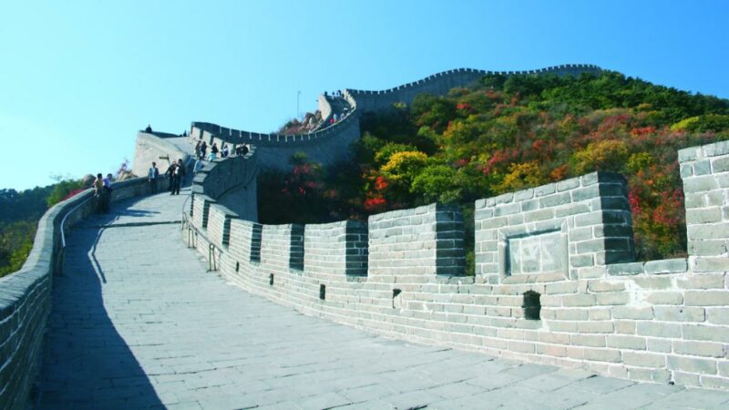 Mann ließ auf der Chinesischen Mauer die Hosen runter: 2 Wochen Haft