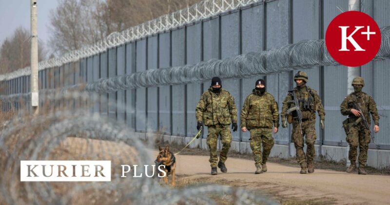 Minengürtel und Drohnenwall: Polen und Balten für massiven Grenzschutz