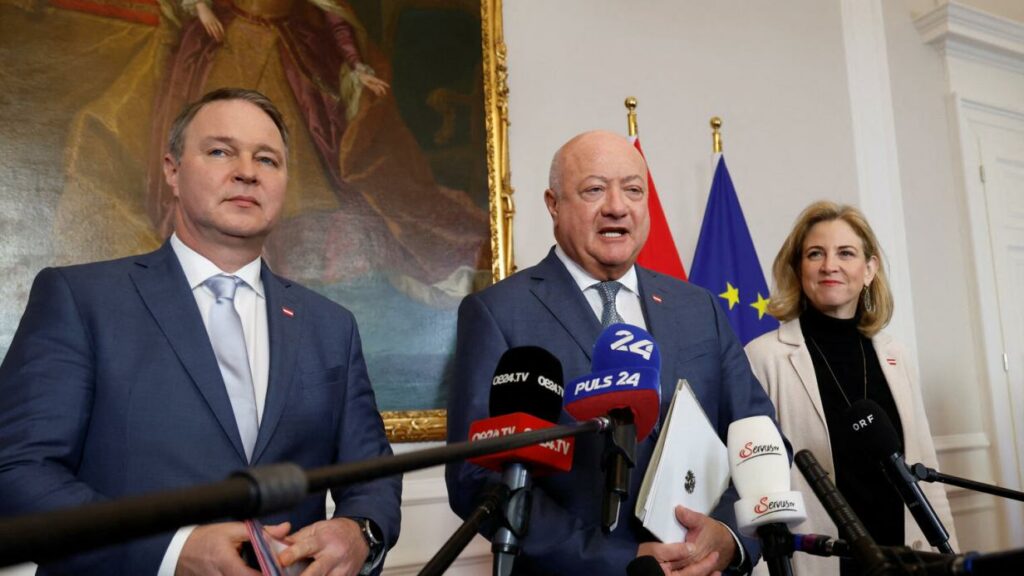 Regierungsklausur: Türkis-Rot-Pink präsentiert ihre Pläne