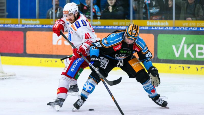 Siege für KAC und Salzburg im Eishockey-Halbfinale