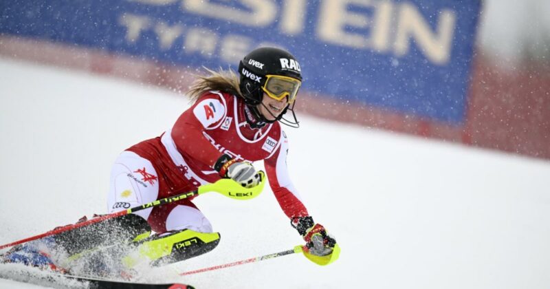 Slalom in Aare: ÖSV-Ass Liensberger trotz Erkrankung auf Podestkurs