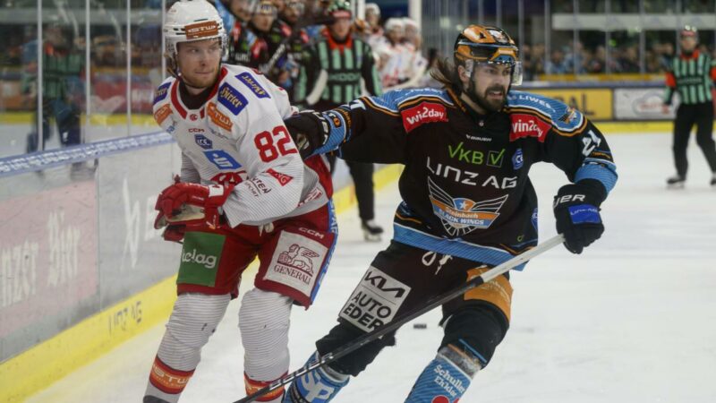 Spätes 2:0 gegen den KAC: Linz erzwingt Spiel sieben in Klagenfurt