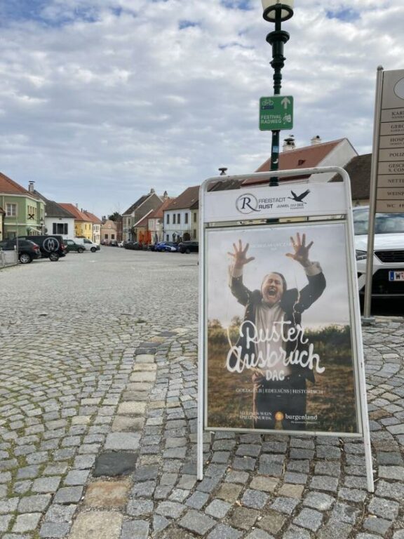 Stolze Storchenstadt als kleinster Verwaltungsbezirk Österreichs