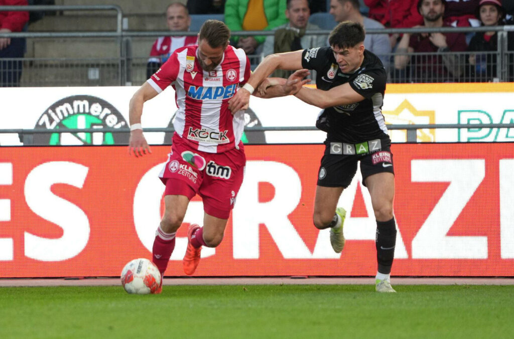 Sturm gewinnt das 201. Grazer Derby nach einem heißen Finish gegen den GAK