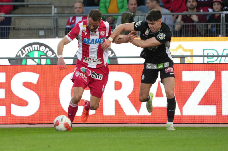 Sturm gewinnt das 201. Grazer Derby nach einem heißen Finish gegen den GAK