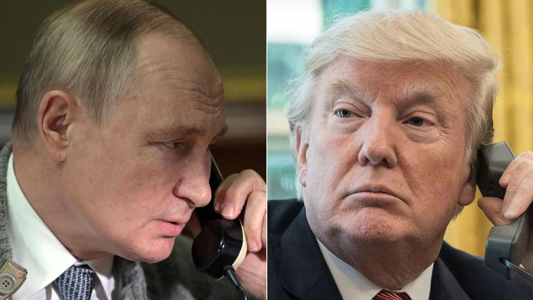 Telefonat zwischen Trump und Putin: Das sagt die internationale Presse