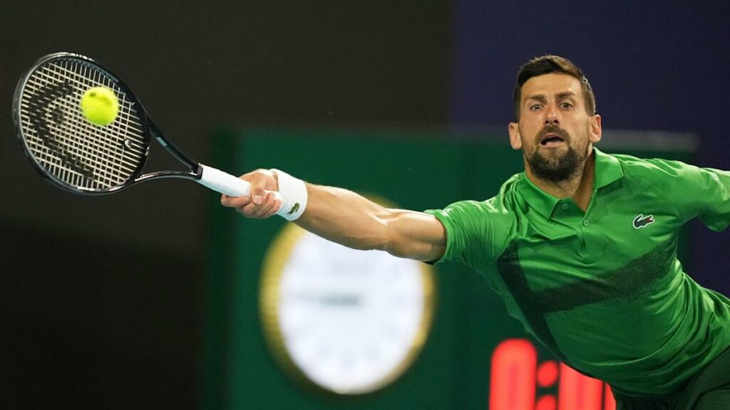 Tennis-Star Djokovic verpasst in Miami seinen 100. Turniersieg