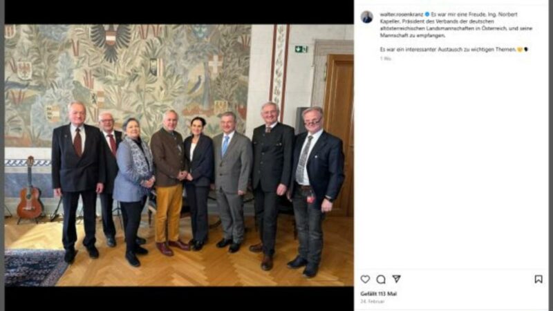 Trenklers Tratsch: Die Rosenkranz-Eisenmenger-Erregung