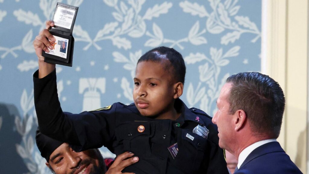 US-Präsident Trump macht einen 13-Jährigen zum Geheimagenten
