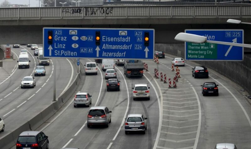 Verfolgungsjagd mit 170 km/h über die Wiener Stadtautobahn