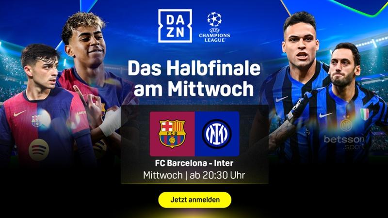 Champions League live: So steht es bei Barcelona gegen Inter Mailand