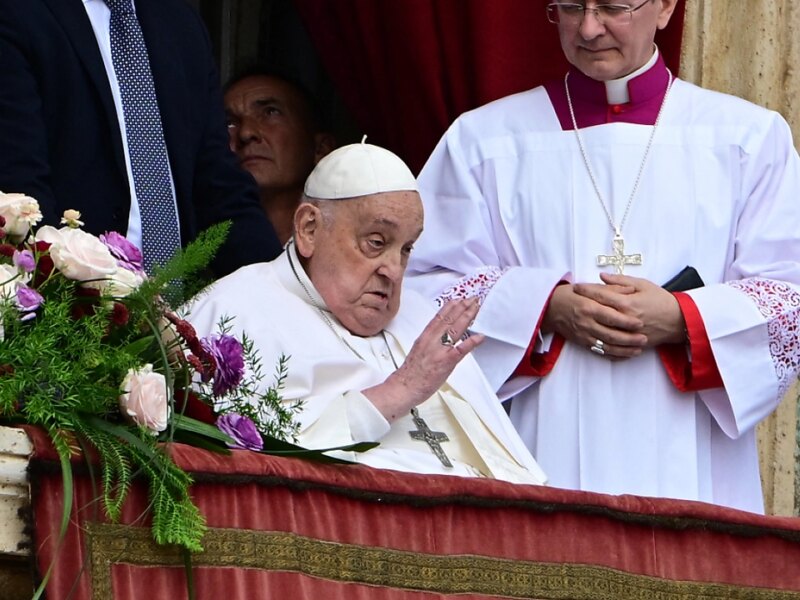 Der Papst erteilte Segen “Urbi et Orbi”