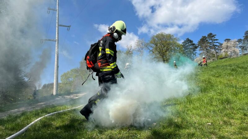 „Fireshield 25“: 200 Einsatzkräfte übten für den Ernstfall