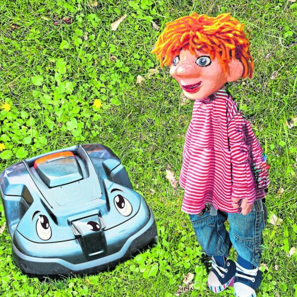 Flix, der neue  Rasenroboter