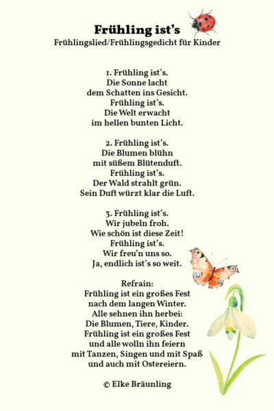 Frühling ist’s!