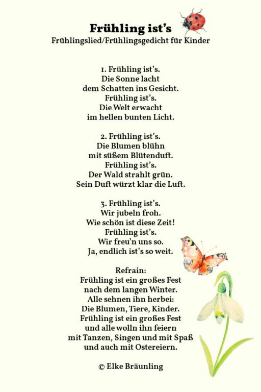 Frühling ist’s!