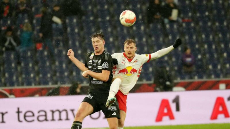 Für den WAC hängen in Salzburg die Trauben hoch