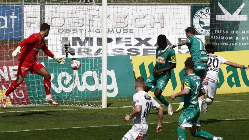 Fußball: Rapids Absturz nach dem Höhenflug