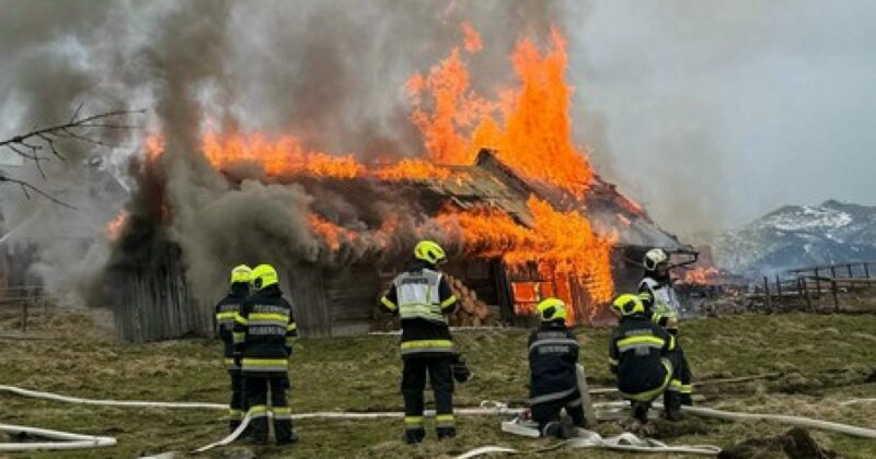 Großbrand in den Mürzsteger Alpen: Neubergerhütte wurde Raub der Flammen
