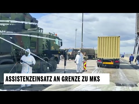 Assistenzeinsatz an Grenze zu MKS