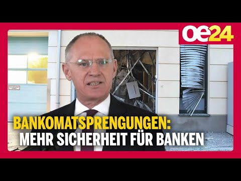 Bankomatsprengungen: Mehr Sicherheit für Banken