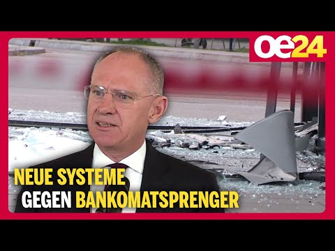 Neue Systeme gegen Bankomatsprenger