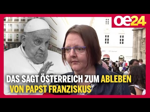 Das sagt Österreich zum Ableben von Papst Franziskus