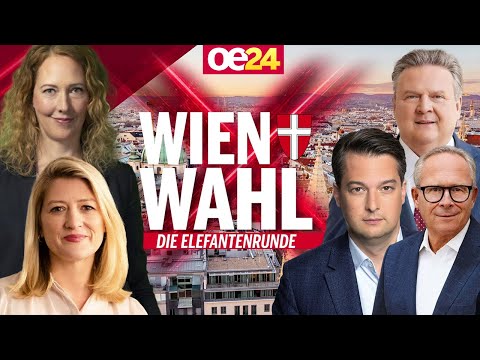 Wien Wahl 2025: Die große oe24.TV-Elefantenrunde