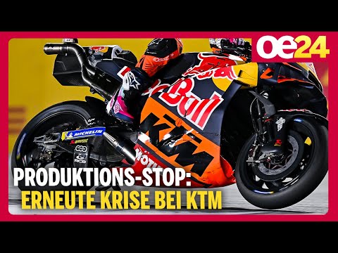 Produktions-Stop: Erneute Krise bei KTM