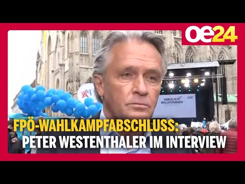 250424 XX POE 4m03s ITV Westenthaler FP Abschlusskundgebung