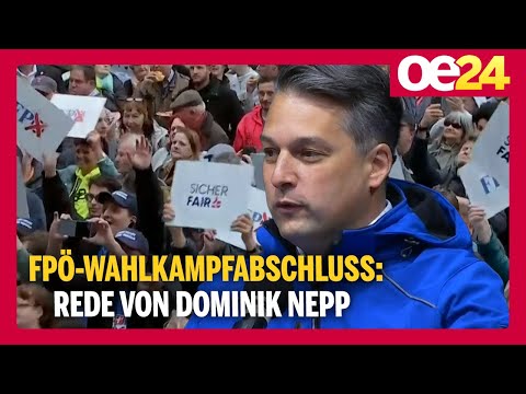 FPÖ-Wahlkampfabschluss am Stephansplatz | Dominik Nepp