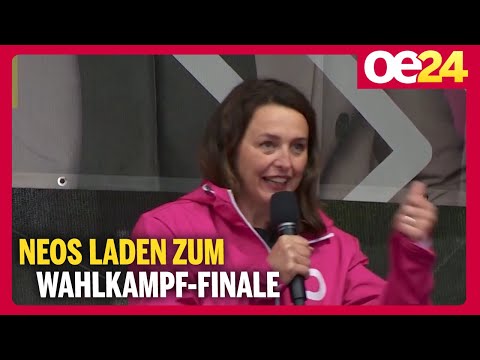 NEOS laden zum Wahlkampf-Finale