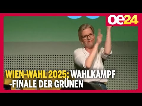 Wien-Wahl 2025: Wahlkampffinale der Grünen