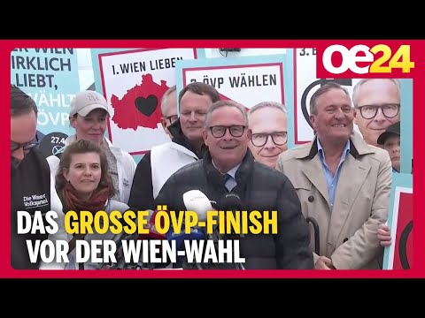 Karl Maher: “Ich liebe Wien” | Das große ÖVP-Finish vor der Wien-Wahl