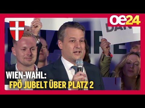 Wien-Wahl: FPÖ jubelt über Platz 2