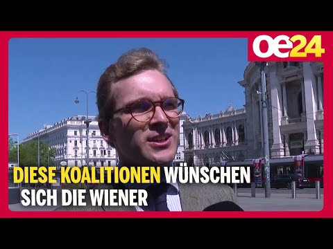 Diese Koalitionen wünschen sich die Wiener