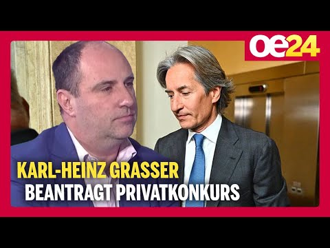 Nach Verurteilung: Grasser beantragt Privatkonkurs | Gerald Zmuegg