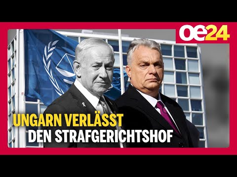 Ungarn verlässt wegen Netanjahu den Internationalen Strafgerichtshof