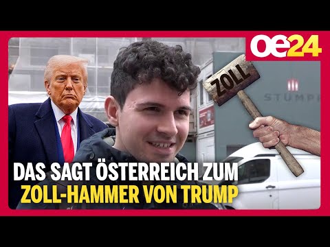 Das sagt Österreich zum Zoll-Hammer von Trump