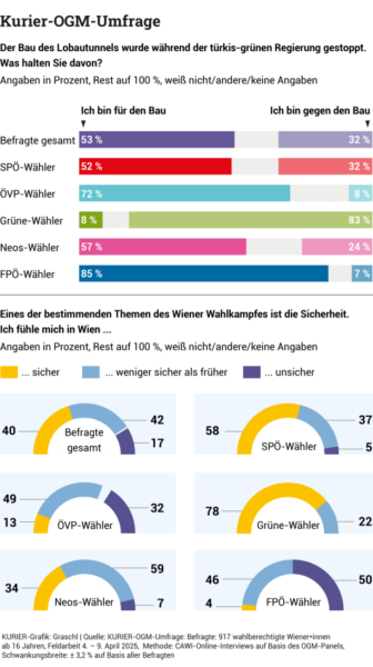 KURIER-OGM-Umfrage Michael Ludwig – und dann lange nichts