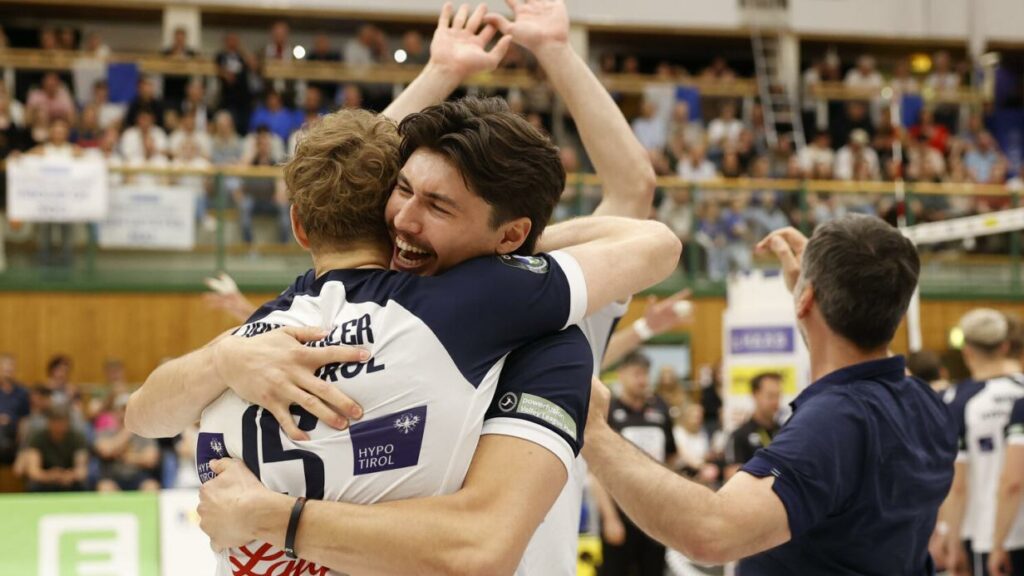 Meistertitel zum Abschied für die Volleyballer von Hypo Tirol