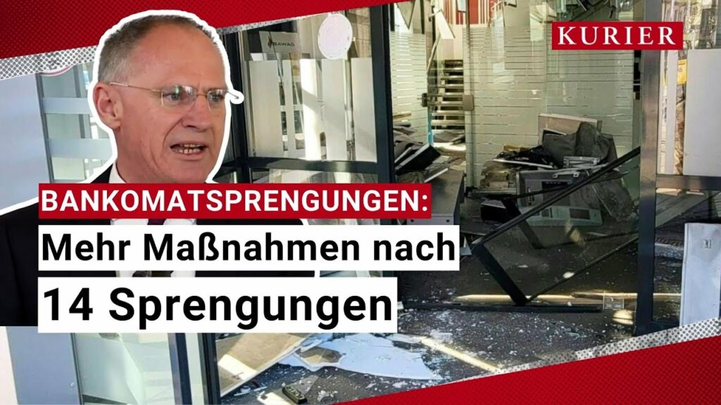 Nach 14 Bankomaten-Explosionen heuer: SOKO Bankomat erhöht Sicherheitsmaßnahmen Nach 14 Bankomaten-Explosionen heuer: SOKO Bankomat erhöht Sicherheitsmaßnahmen