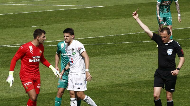 Nach Rot für Rapids Hedl: VAR gibt zu: “Hier liegt kein Vergehen vor”