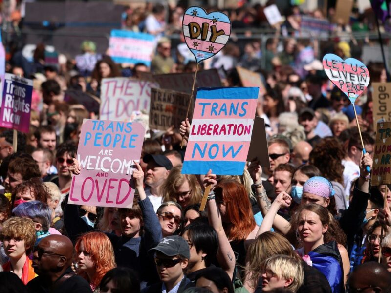Nach Urteil zu trans Frauen: Demonstration in London