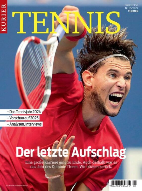 Nur noch bis Freitag: Erscheinen auch Sie in Österreichs einzigem Tennis-Magazin