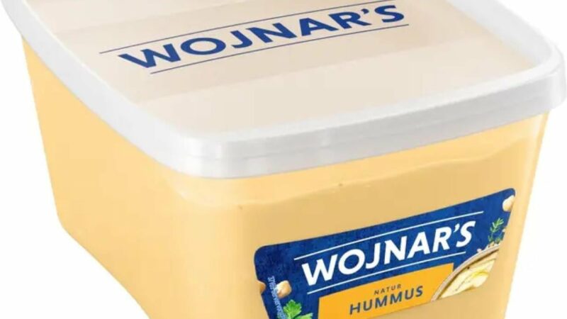 Salmonellen-Alarm: Wojnar’s ruft mehrere Hummus-Sorten zurück