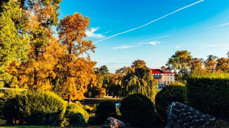 Schlosspark Eisenstadt revitalisiert historischen Wasserlauf