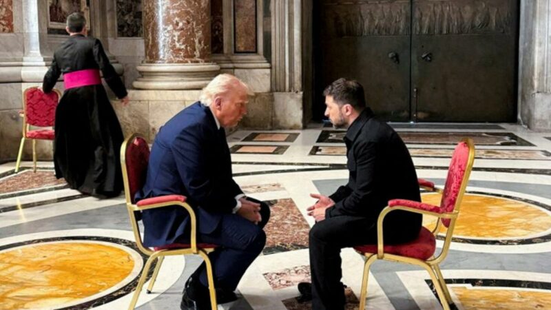 Trump und Selenskij im Petersdom: Das war eine Beichte für die Ewigkeit